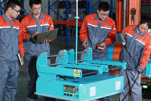诺力股份为江苏某工程泵企业提供智能设备解决方案